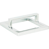 Tableau  Square Base and Top 3 Inch (c-c) Brushed Nickel