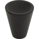 Atlas - Dap Cone Knob 1 Inch Matte Black - Matte Black