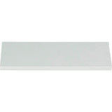 Atlas - Tab Edge Pull 4 5/16 Inch (c-c) Matte Chrome - Matte Chrome