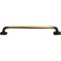 Atlas - Distressed Pull 6 5/16 Inch (c-c) Antique Bronze - Antique Bronze