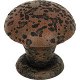 Atlas - Olde World Knob 1 Inch Rust - Rust