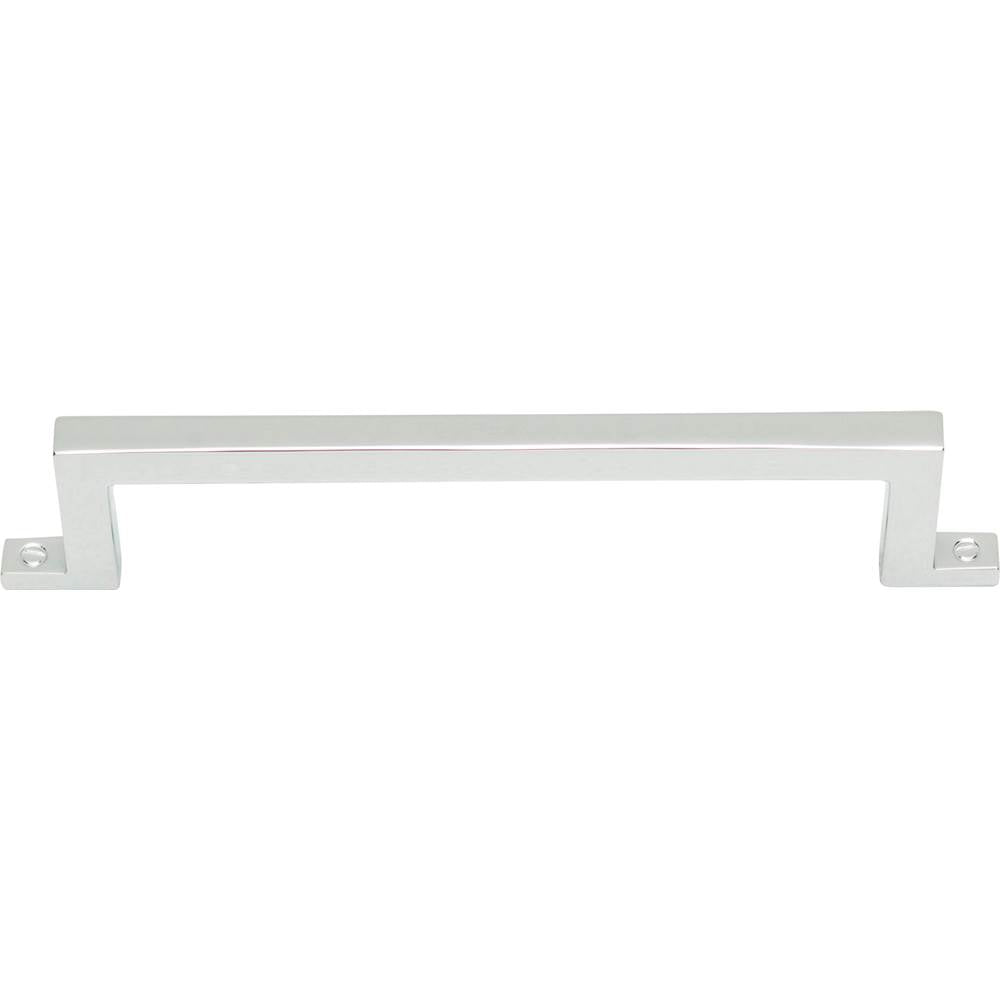 Campaign Bar Pull 5 1/16 Inch (c-c) Brushed Nickel