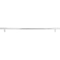 Atlas - Skinny Linea Appliance Pull 17 Inch (c-c) Polished Chrome - Polished Chrome