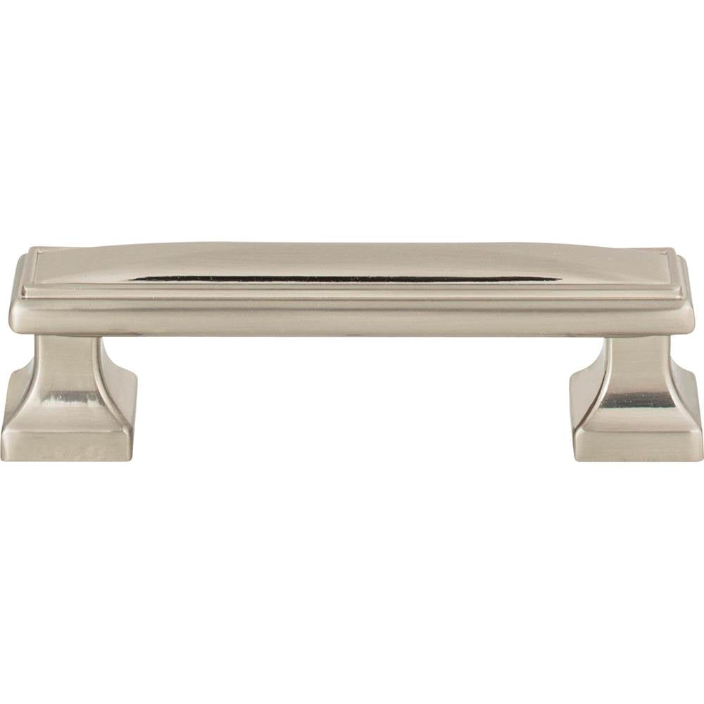 Atlas - Wadsworth Pull 3 3/4 Inch (c-c) Brushed Nickel - Brushed Nickel