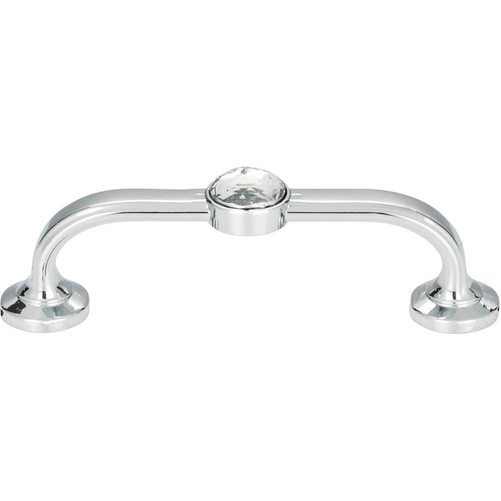 Atlas - Legacy Crystal Bracelet Pull 3 Inch (c-c) Polished Chrome - Polished Chrome