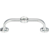 Atlas - Legacy Crystal Bracelet Pull 3 Inch (c-c) Polished Chrome - Polished Chrome