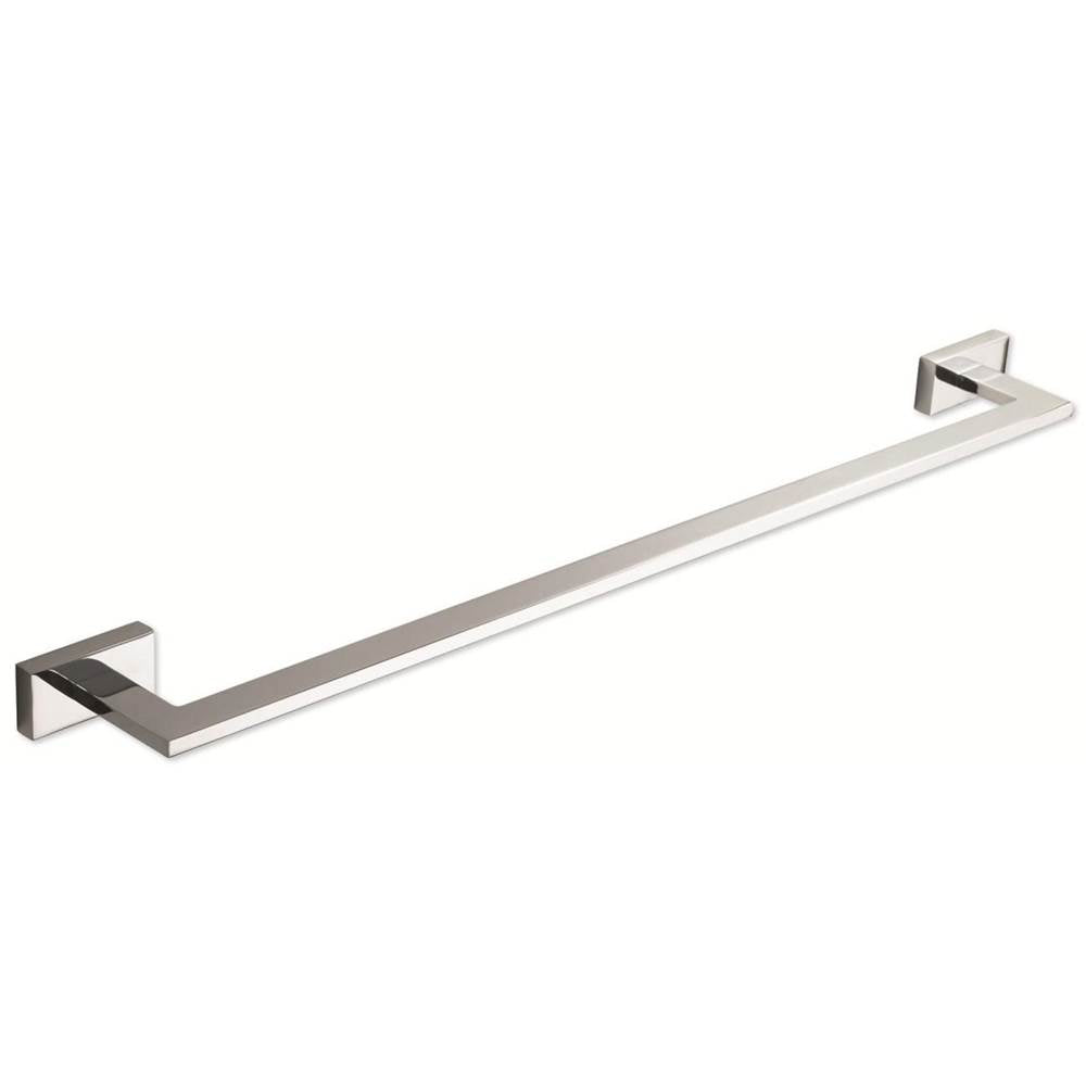 Atlas - Axel Bath Towel Bar 24 Inch Single Polished Chrome - Polished Chrome