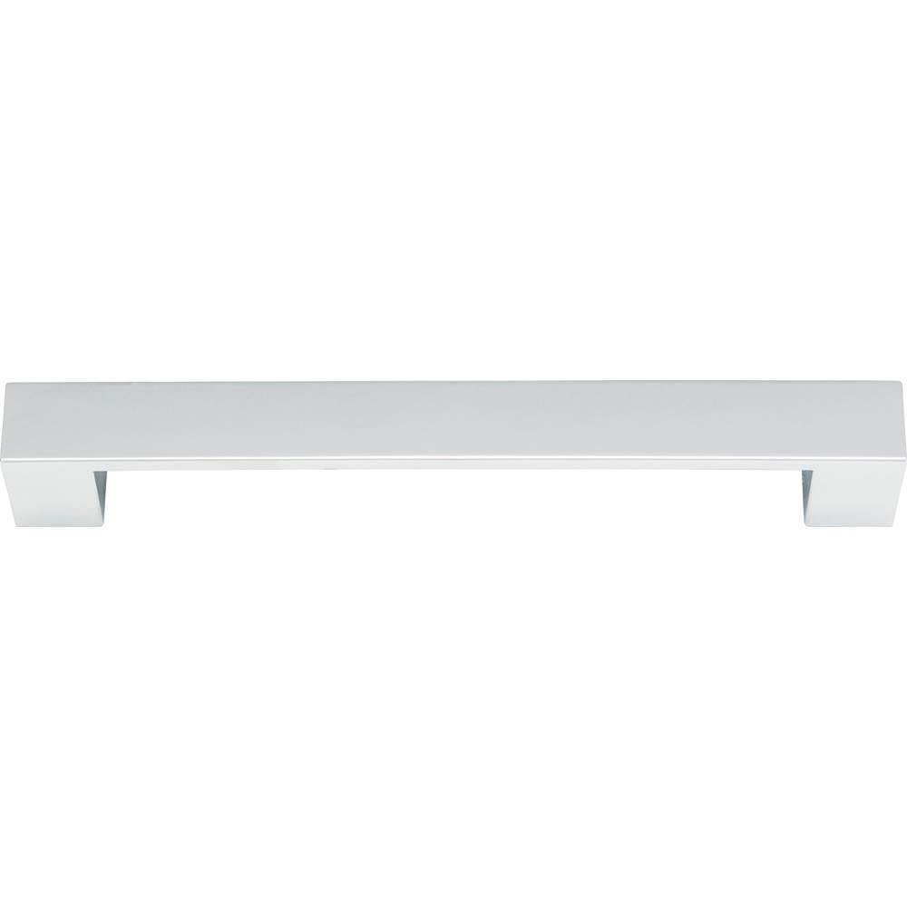 Wide Square Pull 7 9/16 Inch (c-c) Matte Black