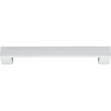 Wide Square Pull 7 9/16 Inch (c-c) Matte Black
