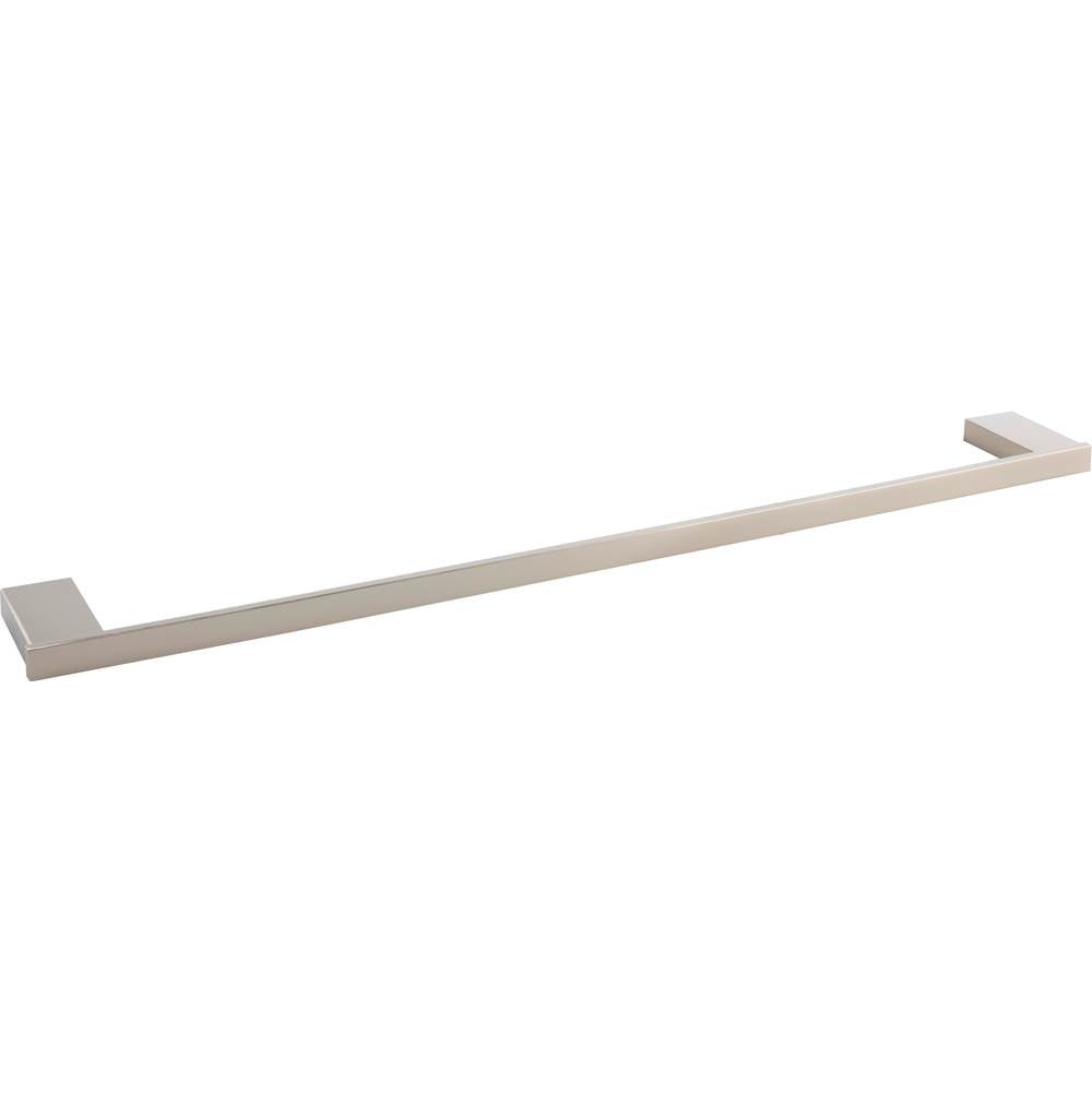 Atlas - Parker Bath Towel Bar 24 Inch Single Polished Nickel - Polished Nickel