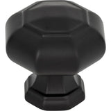 Atlas - Elizabeth Knob 1 1/4 inch Matte Black - Matte Black