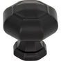 Atlas - Elizabeth Knob 1 1/4 inch Matte Black - Matte Black