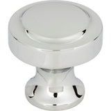 Atlas - Bradbury Knob 1 1/4 Inch Polished Chrome - Polished Chrome