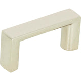 Tableau Squared Pull 1 7/16 Inch (c-c) Brushed Nickel