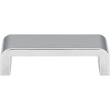 Atlas - Platform Pull 3 3/4 Inch (c-c) Polished Chrome - Polished Chrome