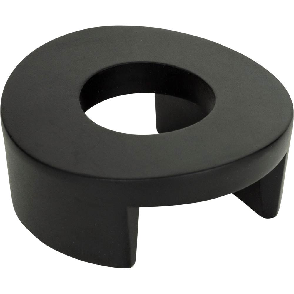 Centinel Round Knob 1 1/4 Inch (c-c) Matte Black