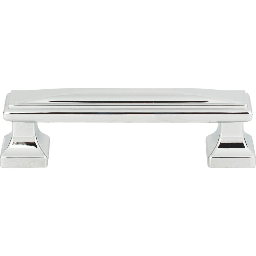 Atlas - Wadsworth Pull 3 3/4 Inch (c-c) Polished Chrome - Polished Chrome