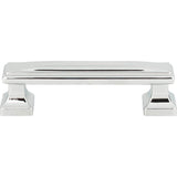 Atlas - Wadsworth Pull 3 3/4 Inch (c-c) Polished Chrome - Polished Chrome