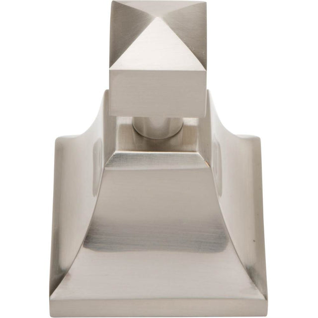 Atlas - Gratitude Bath Hook  Brushed Nickel - Brushed Nickel