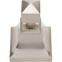 Atlas - Gratitude Bath Hook  Brushed Nickel - Brushed Nickel