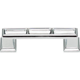 Legacy Crystal Pull 3 Inch (c-c) Matte Black