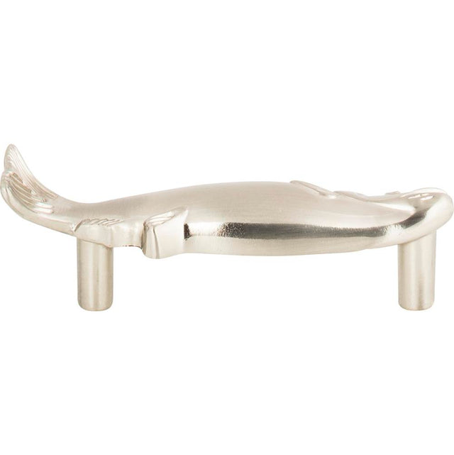 Atlas - Fish Pull 3 Inch (c-c) Brushed Nickel - Brushed Nickel