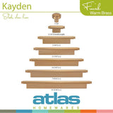 Kayden Knob 1 1/4 Inch Matte Black