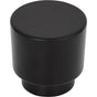 Atlas - Tom Tom Knob 1 1/4 Inch Matte Black - Matte Black