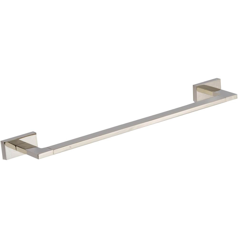 Atlas - Axel Bath Towel Bar 18 Inch Single Polished Nickel - Polished Nickel