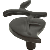 Atlas - California Leaf Knob 2 1/2 Inch Aged Bronze - Aged Bronze