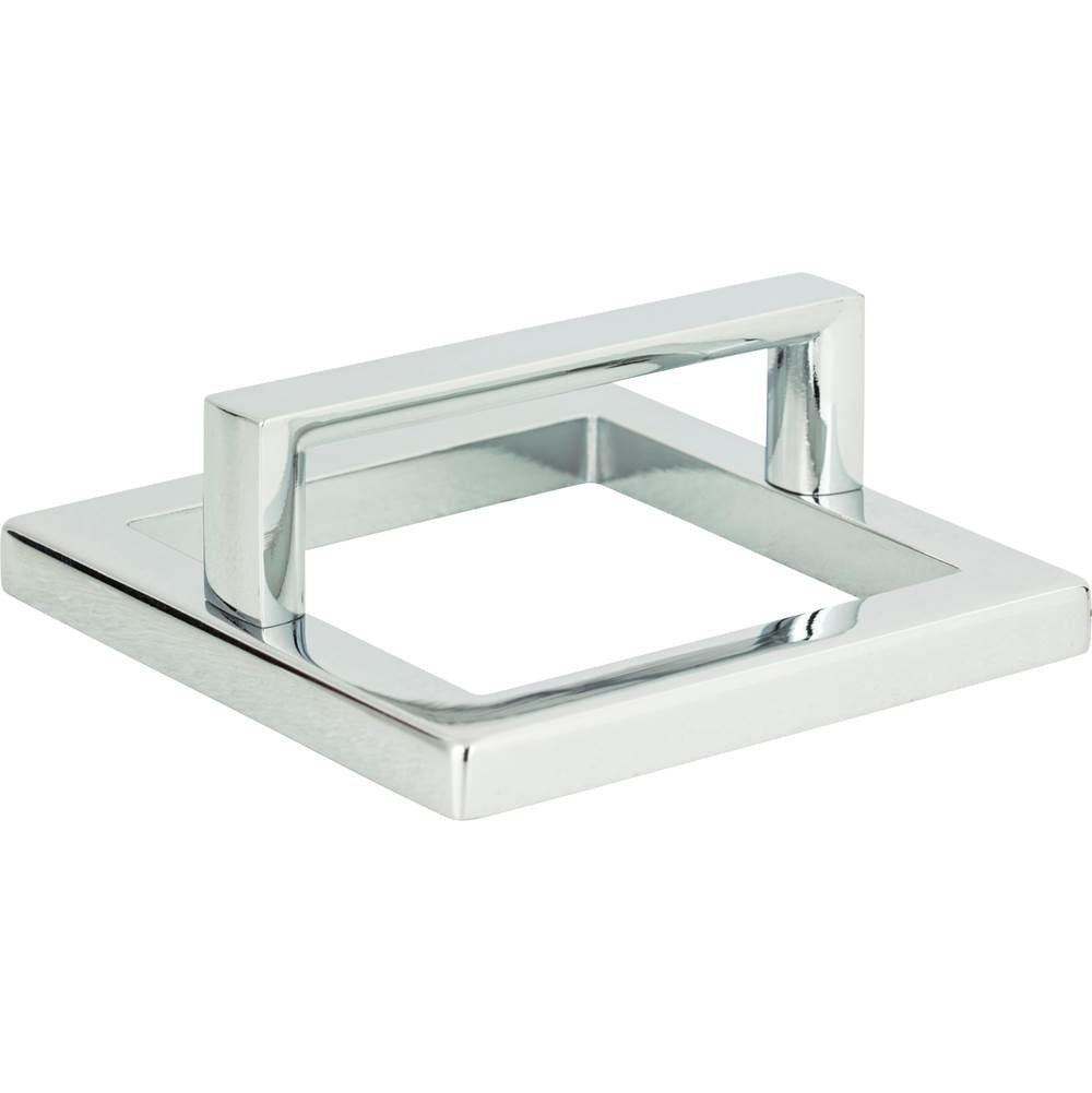 Tableau Square Base and Top 2 1/2 Inch (c-c) Brushed Nickel