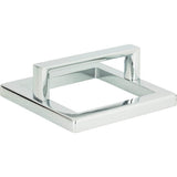 Tableau Square Base and Top 2 1/2 Inch (c-c) Brushed Nickel