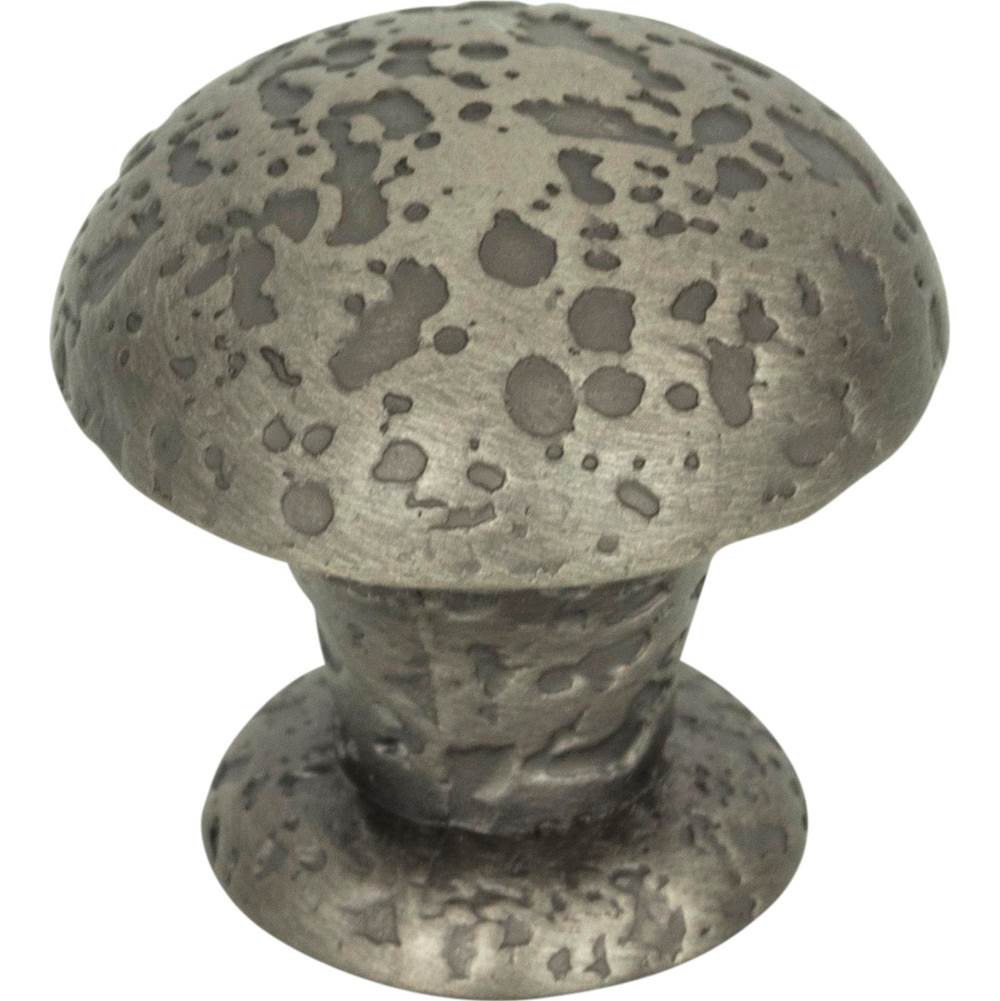 Atlas - Olde World Knob 1 Inch Pewter - Pewter