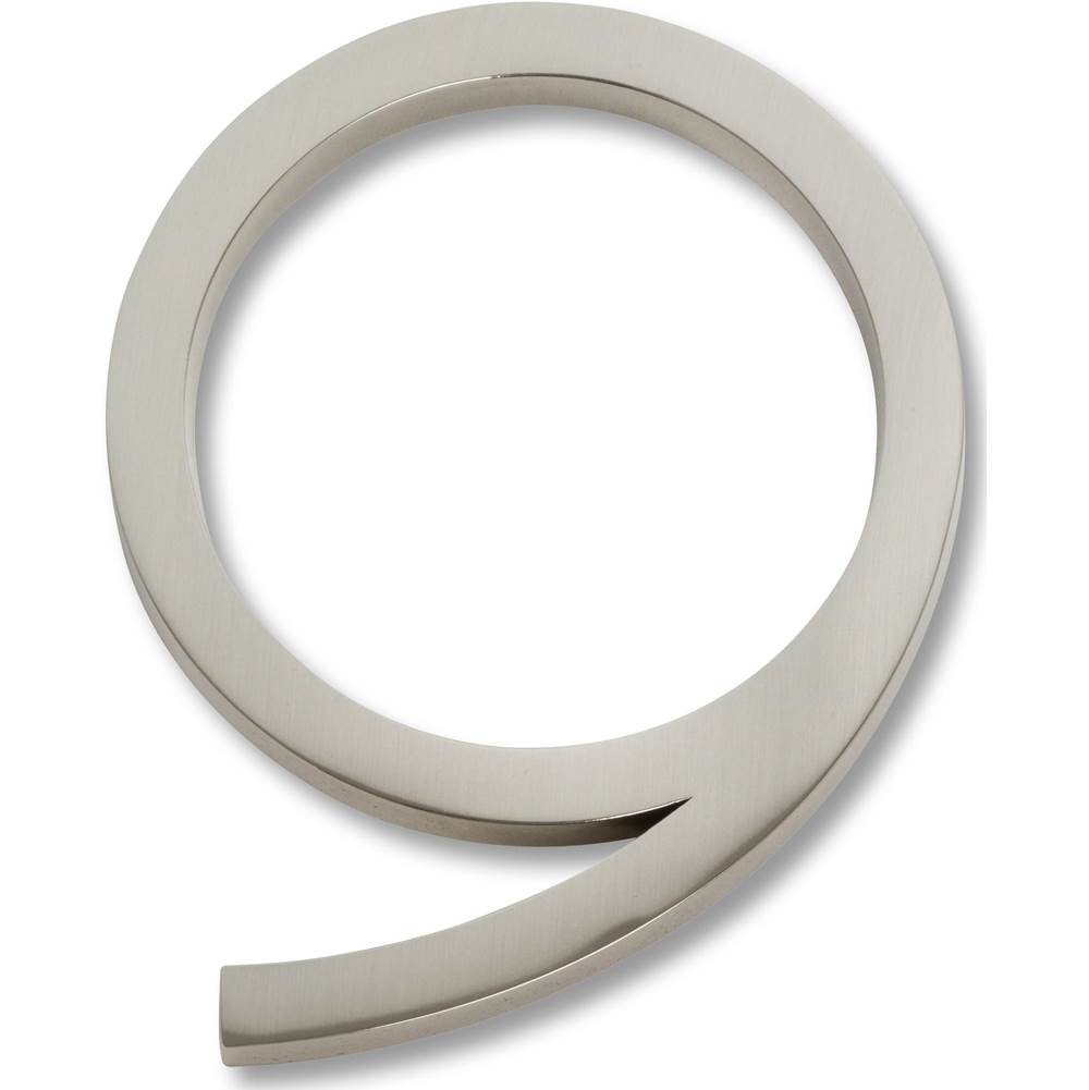Atlas - Modern Avalon No.9  Brushed Nickel - Brushed Nickel