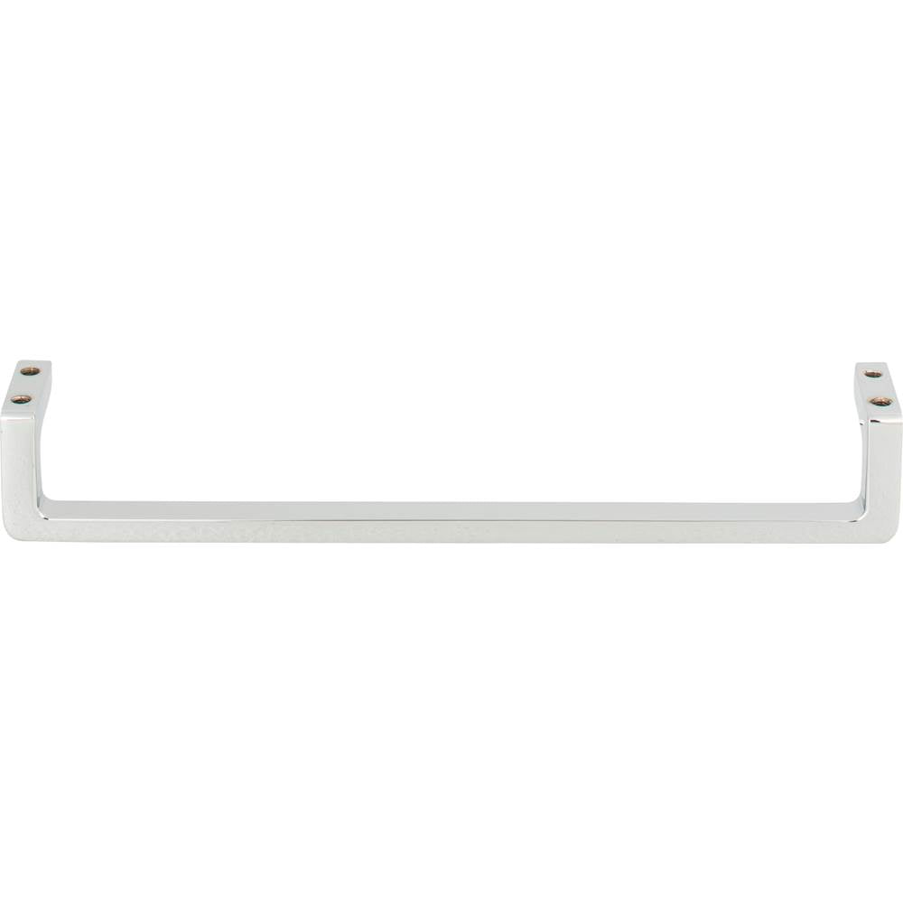 Atlas - Logan Pull 7 9/16 Inch (c-c) Polished Chrome - Polished Chrome