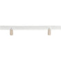 Atlas - Optimism Rail Pull 5 1/16 Inch (c-c) Brushed Nickel - Brushed Nickel