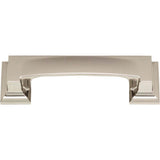 Sutton Place Cup Pull 3 Inch (c-c) Brushed Nickel