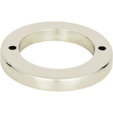 Atlas - Tableau Round Base 1 13/16 Inch Polished Nickel - Polished Nickel