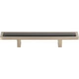 Atlas - Spa Black Pull 3 Inch (c-c) Brushed Nickel - Brushed Nickel