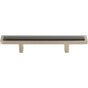 Atlas - Spa Black Pull 3 Inch (c-c) Brushed Nickel - Brushed Nickel