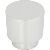 Atlas - Tom Tom Knob 1 1/4 Inch Polished Chrome - Polished Chrome