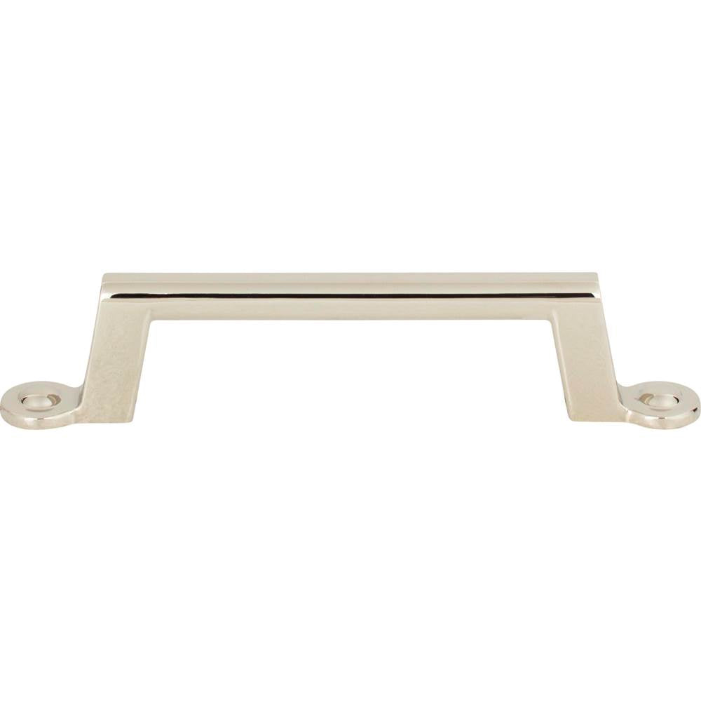 Atlas - Bradbury Pull 3 3/4 Inch (c-c) Polished Nickel - Polished Nickel