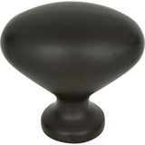 Atlas - Robin Egg Knob 1 1/4 Inch Aged Bronze - Aged Bronze