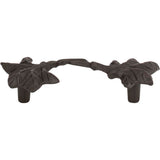 Atlas - Vineyard Leaf Pull 3 Inch (c-c) Aged Bronze - Aged Bronze