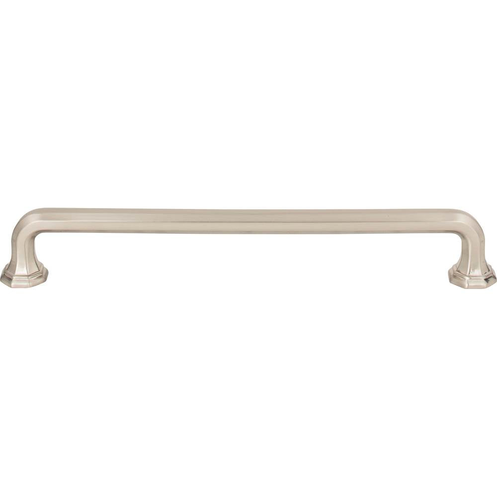 Atlas - Elizabeth Pull 7 9/16 Inch (c-c) Brushed Nickel - Brushed Nickel