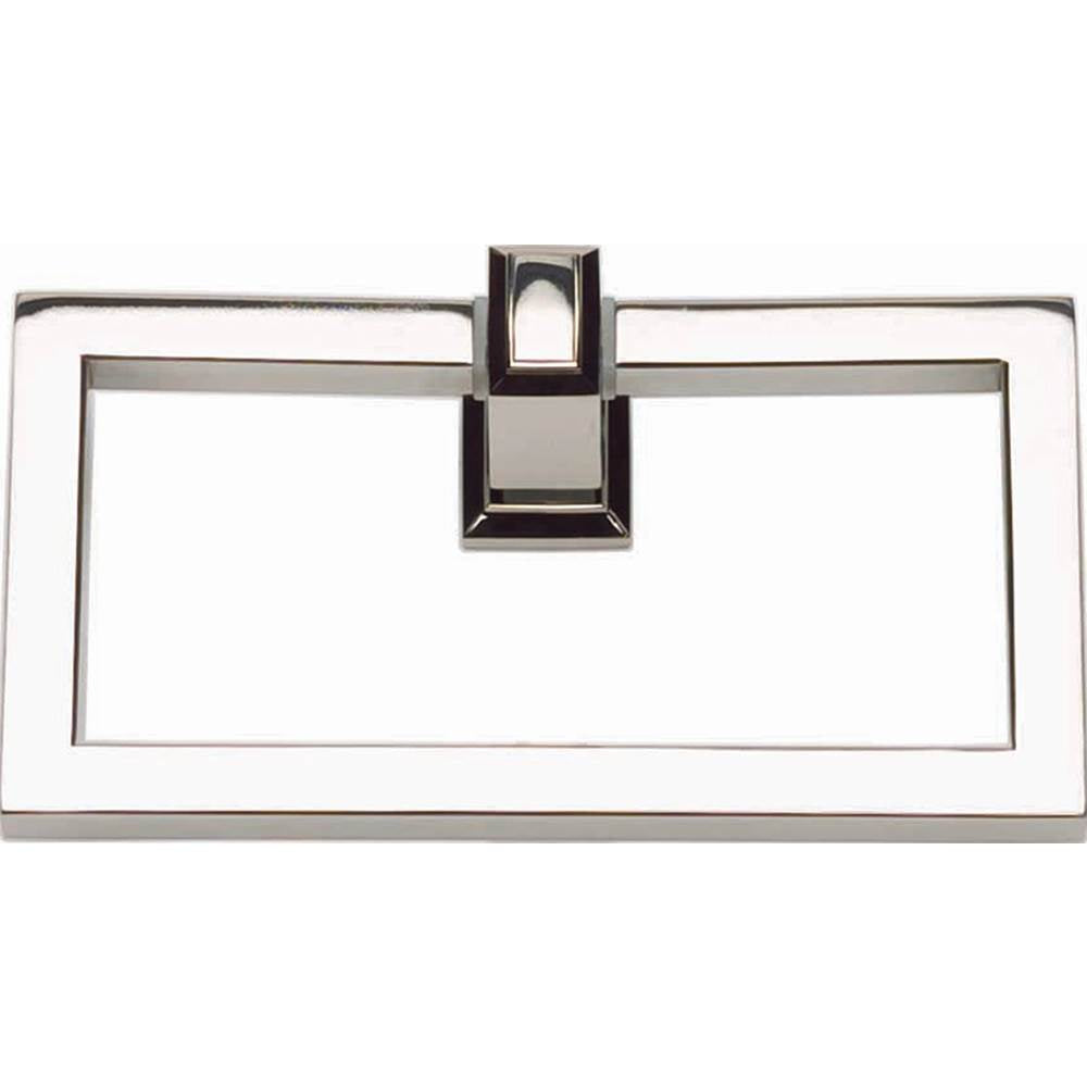 Atlas - Sutton Place Bath Towel Ring  Polished Nickel - Polished Nickel