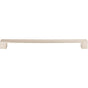 Atlas - Wide Square Pull 11 5/16 Inch (c-c) Brushed Nickel - Brushed Nickel
