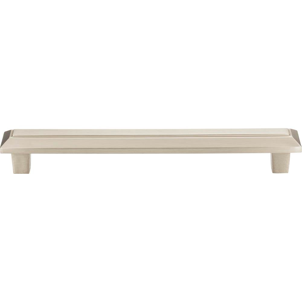 Atlas - Trocadero Pull 6 5/16 Inch (c-c) Brushed Nickel - Brushed Nickel