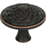 Atlas - Mandalay Round Knob 1 5/16 Inch Venetian Bronze - Venetian Bronze