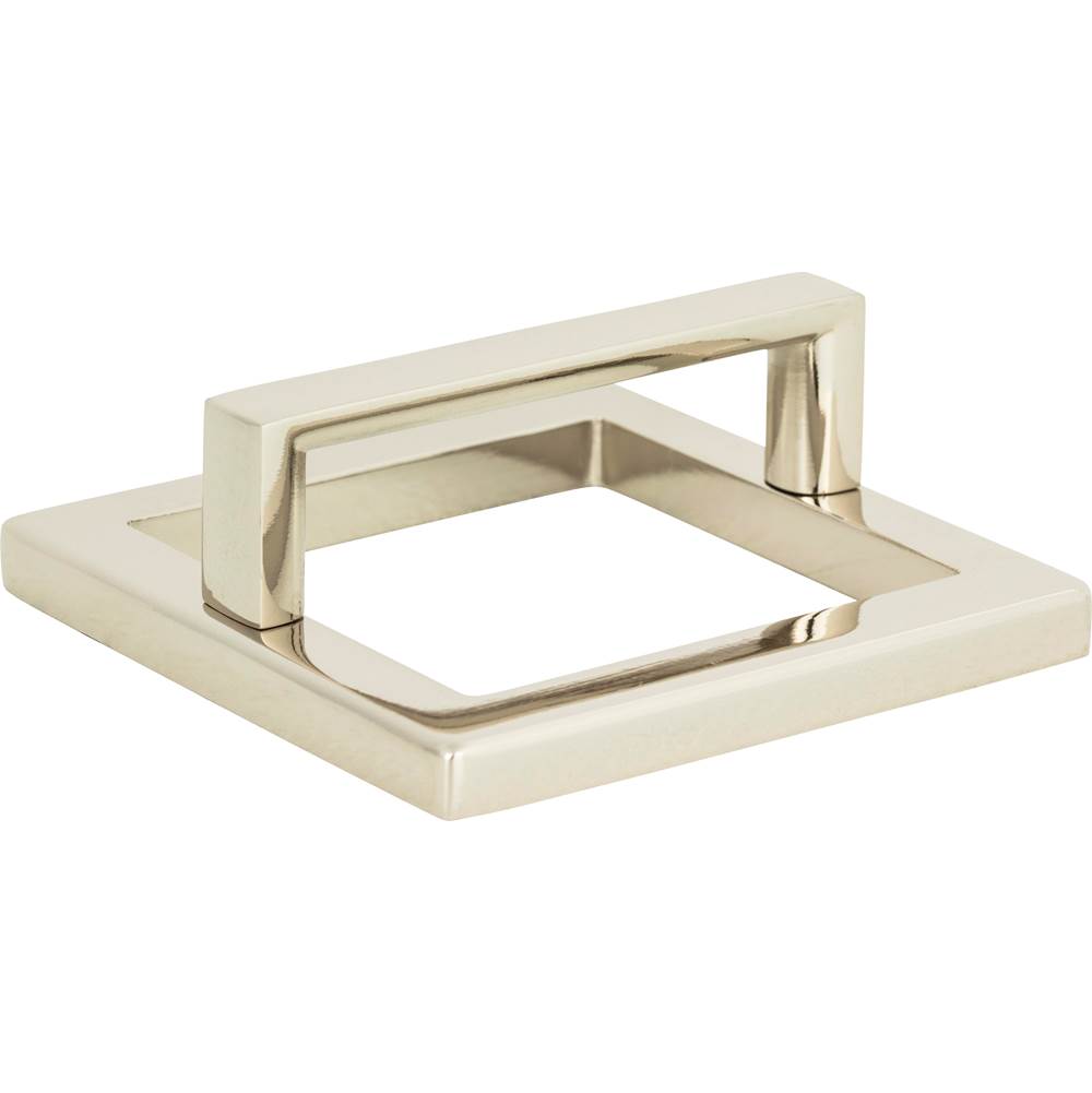 Tableau Square Base and Top 2 1/2 Inch (c-c) Brushed Nickel